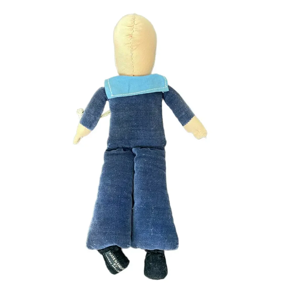 Norah Welling Sailor Doll 9” Stuffed Jollyboy England VTG No Hat Needs Cleaning